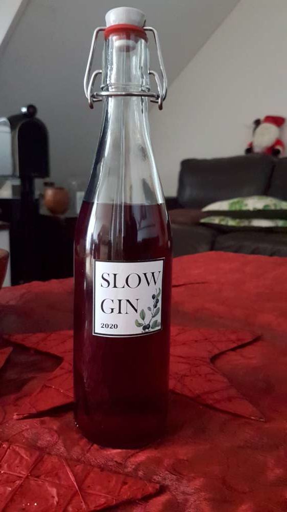 slow gin (liqueur de prunelles)
