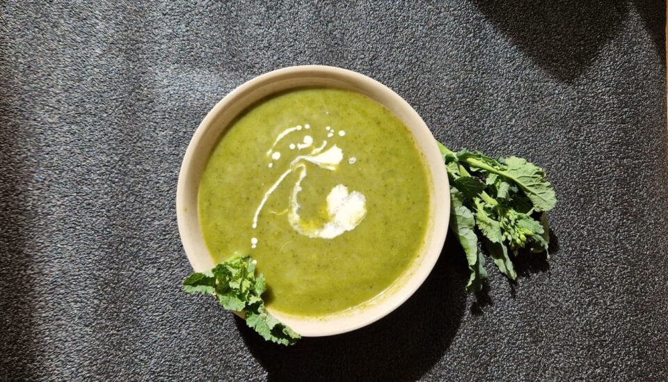 soupe printanière au colza